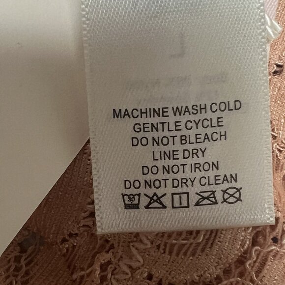 NWT We Are HAH Free People Bustier Corset Top Size Large Busta Move Copper Rose - Picture 11 of 16